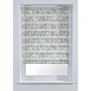 bonprix Doppelrollo mit Druckgrün 2 (H/B: 130/60 cm)false