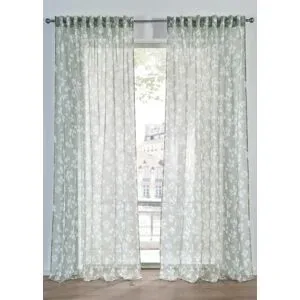 bonprix Gardine mit feiner Struktur (1er Pack)grün 3 (H/B: 225/140 cm)false