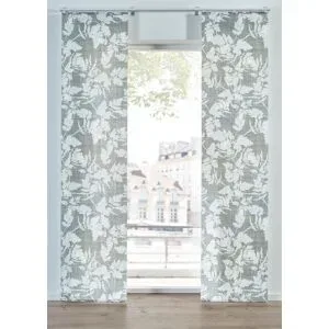 bonprix Blendschutz Schiebegardine mit Blumen Druck (1er Pack)grün 1 (H/B: 145/57 cm)false