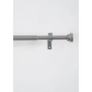 bonprix Ausziehbare Gardinenstange mit Endstücksilber 2 (120-210cm)false