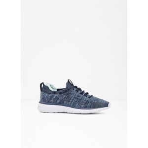 bonprix Komfort-Slip-On-Sneaker aus Soft-Materialblau 38Damen
