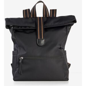 bonprix Rucksack mit Kontrastdetailsschwarz 0Damen