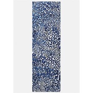 bonprix Waschbare Fußmatte mit Leo Musterblau 4 (45/145 cm)false