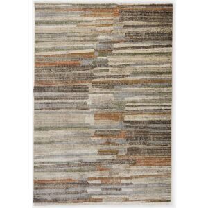 bonprix Teppich mit Fransen in moderner Musterungbunt 2 (80/160 cm)false