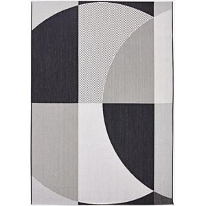 bonprix In-und Outdoor Teppich mit graphischer Musterunggrau 1 (60/110 cm)false