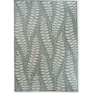 bonprix In-und Outdoor Teppich mit floraler Musterungblau 3 (120/170 cm)false