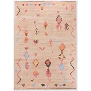 bonprix Waschbarer In-und Outdoor Teppich mit orientalischer Musterungbunt 3 (80/150 cm)false