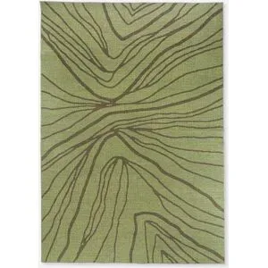 bonprix Waschbarer In-und Outdoor Teppich mit moderner Musterunggrün 5 (160/230 cm)false