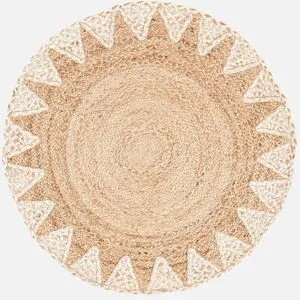 bonprix Runder Jute-Teppichbeige 3 (Ø 150 cm)false