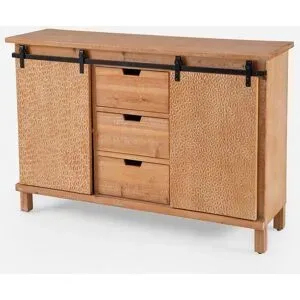bonprix Sideboard mit Schiebetürenbeige false