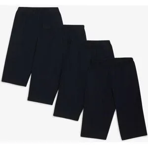 bonprix Radlerhose aus elastischem Bio-Baumwoll-Mix (4er Pack)schwarz 170Mädchen