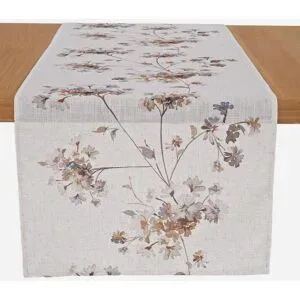 bonprix Tischläufer mit Leinenanteilbeige 2 (LxB 140/40 cm)false