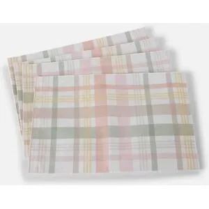 bonprix Tischset mit Karo (4er Pack)rosa 0 (LxB 45/30 cm)false