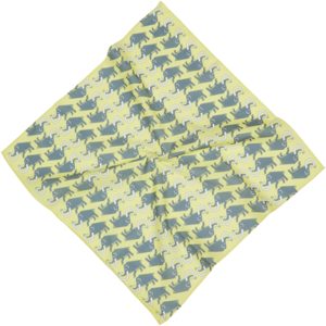 Mammut Bedrucktes Bandana aus 100 % Baumwolle Bandana Gelb one size