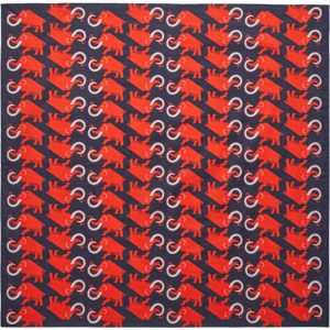 Mammut Bedrucktes Bandana aus 100 % Baumwolle Bandana Blau one size