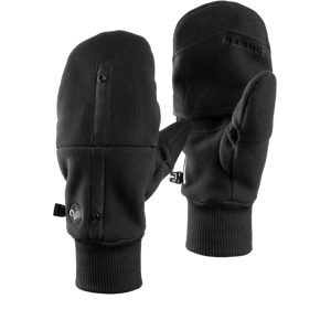 Mammut Fausthandschuh mit abklappbaren Fingerkuppen Shelter Glove Schwarz 7
