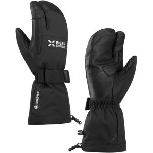 Mammut Hochisolierende 3-Finger-Berghandschuhe Eiger Nordwand Warm 3-Finger Glove Schwarz 9
