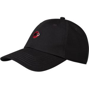 Mammut Klassisches 6 Panel Cap mit gebogenem Schirm Baseball Cap Schwarz L-XL