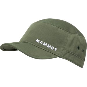 Mammut Cuba Cap aus Baumwolle mit faltbarem Schirm Lhasa Cap Grün S-M