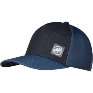 Mammut Cap mit Innenseite aus Fleece Alnasca Cap Blau L-XL