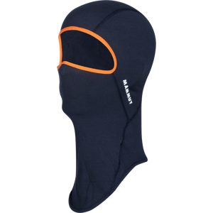 Mammut Sturmhaube aus Fleece mit Recyclingpolyester Balaclava Blau one size