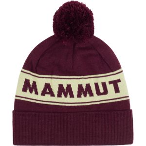 Mammut Lässige Beanie für Fans im Retro-Look Peaks Beanie Rot one size