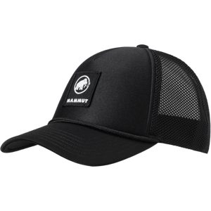 Mammut Sportliche Trucker Cap Crag Cap Logo Schwarz L-XL
