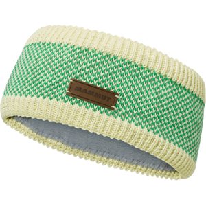 Mammut Wärmendes Strickstirnband mit Fleecefutter Snow Headband Gelb one size