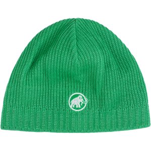 Mammut Feinmaschige Strickmütze mit Fleecefutter Sublime Beanie Grün one size