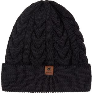 Mammut Mütze aus gemütlichem Woll-Mix Valbella Beanie Schwarz one size