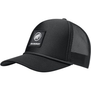 Mammut Klassische Trucker Cap Crag Cap LO Logo Schwarz L-XL