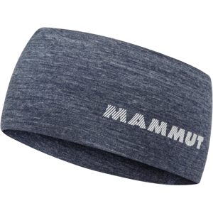 Mammut 100 % natürliches Performance-Stirnband Tree Wool Headband Blau one size