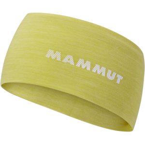 Mammut 100 % natürliches Performance-Stirnband Tree Wool Headband Gelb one size