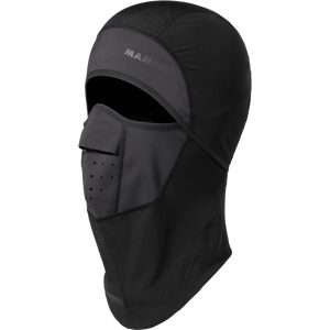 Mammut Schnelltrocknende, atmungsaktive Sturmhaube für die Berge Balaclava Arctic WS Schwarz one size