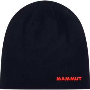 Mammut Wendebeanie Logo Beanie Reversible Schwarz one size