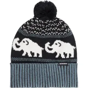 Mammut Beanie in Retro-Optik Retro Beanie Schwarz one size