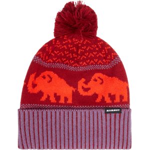 Mammut Beanie in Retro-Optik Retro Beanie Rot one size