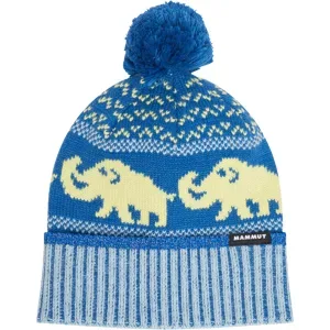 Mammut Bommelmütze in Retro-Optik Retro Beanie Blau one size
