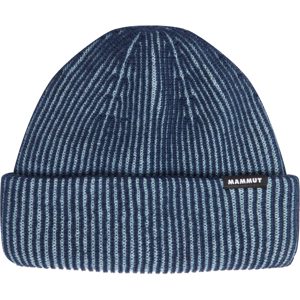Mammut Vielseitige Strickmütze Waymarker Beanie Blau one size