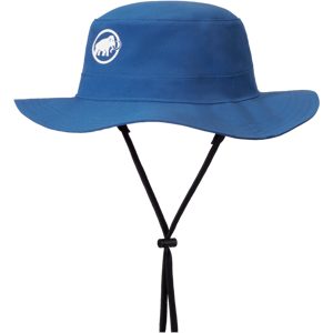 Mammut Wanderhut mit breiter Krempe und Kordelzug Runbold Hat Blau M