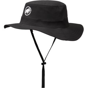 Mammut Wanderhut mit breiter Krempe und Kordelzug Runbold Hat Schwarz S