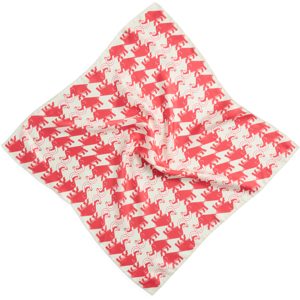 Mammut Handgefertigter Seidenschal im Vintage-Stil x Cabourn Direttissima Silk Scarf Brown one size