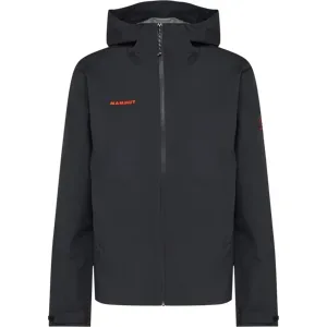 Mammut Leichte, zuverlässige Hardshelljacke zum Wandern Linard Light HS Hooded Jacket Men Classic Schwarz M