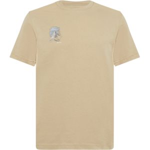 Mammut Mittelschweres T?Shirt aus 100 % ökologischer Baumwolle Base T-Shirt Men Misty Mountain Brown L