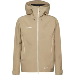 Mammut Nachhaltige 3-Lagen-Hardshelljacke Crater IV HS Hooded Jacket Men Brown XXL