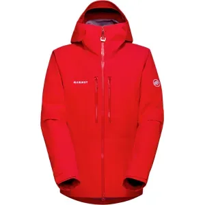 Mammut All-Mountain-Hardshellskijacke Stoney HS Hooded Jacket Men Rot M