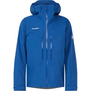 Mammut Strapazierfähige 3-Lagen-Bergjacke Taiss HS Hooded Jacket Men Blau XXL