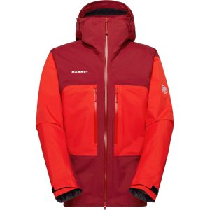 Mammut Strapazierfähige 3-Lagen-Bergjacke Taiss HS Hooded Jacket Men Rot M