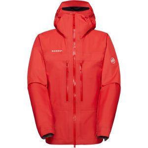Mammut Ultraleichte, kompakte Hardshelljacke für die Berge Taiss Light HS Hooded Jacket Men Rot XL