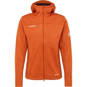 Mammut Vielseitig einsetzbare Softshelljacke für jede Saison Ultimate VIII SO Hooded Jacket Men Brown S
